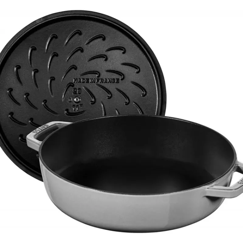 Sauteuses*STAUB Sauteuse en Fonte Chistera 24 cm Gris Graphite