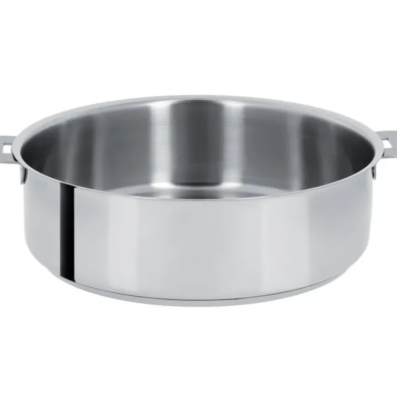 Sauteuses*CRISTEL Sauteuse Mutine Ø 22 cm Manche Amovible Inox