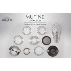 Sauteuses*CRISTEL Sauteuse Mutine Ø 28 cm Manche Amovible Inox