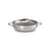 Sauteuses*LE CREUSET Sauteuse Provençale en Inox et Couvercle 30 cm