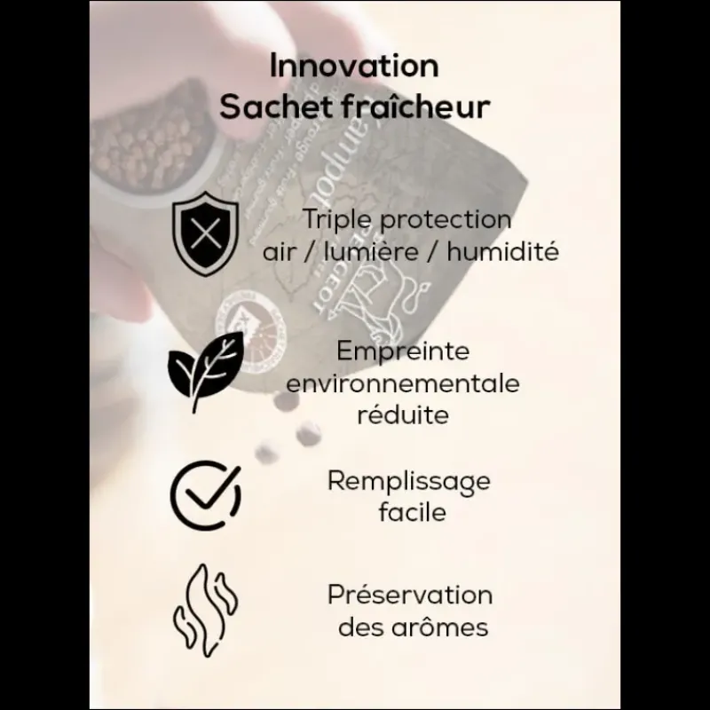 Moulin|Sel*PEUGEOT Sel de Guérande Sachets 50 g (x6)