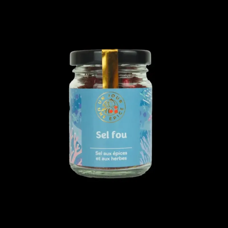 Sel*UN JOUR UNE EPICE Sel Fou 70 g Un Jour Une Épice