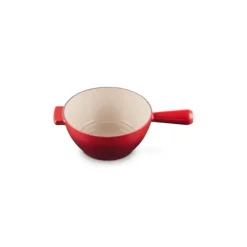 Appareil À Raclette, Appareil À Fondue*LE CREUSET Service à fondue manche fonte Cerise (rouge)