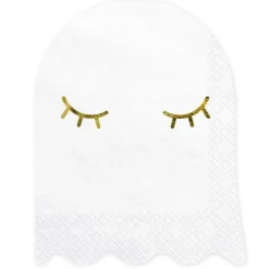 Vaisselle*FUNCAKES Serviettes en Papier Fantôme Halloween PartyDeco (x20)