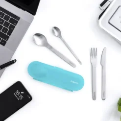 Couverts*KUPPELS Set 4 Couverts Nomades + Étui