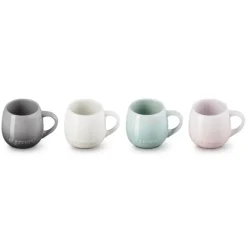 Vaisselle*LE CREUSET Set 4 Mugs en Céramique Cocon 320 ml