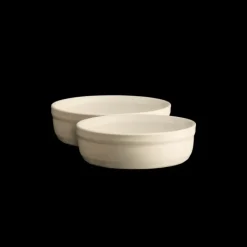 Vaisselle|Plat De Cuisson*EMILE HENRY Set de 2 Ramequins à Crème Brûlée en Céramique Ø 12 cm Argile