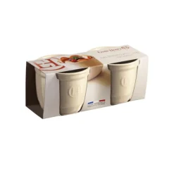 Vaisselle|Plat De Cuisson*EMILE HENRY Set de 2 Ramequins en Céramique N°8 cm Argile