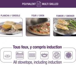 Plancha*MASTRAD Set Plancha avec Accessoires O'Plancha