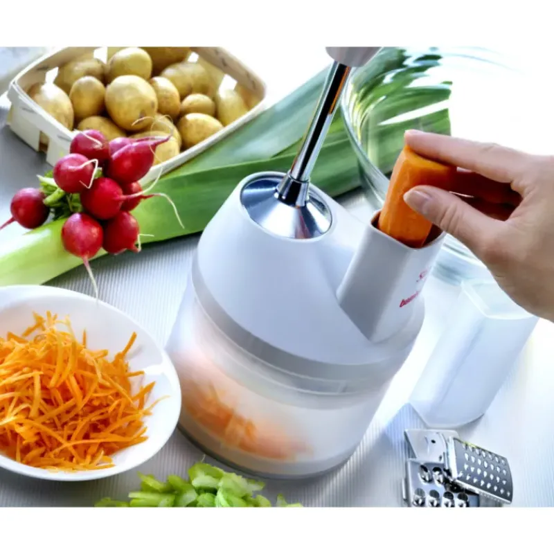 Mixeur Plongeant*BAMIX SliceSy blanc - Accessoire