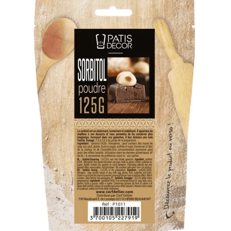 Additifs Alimentaires*PATISDECOR Sorbitol 125 g Patisdécor