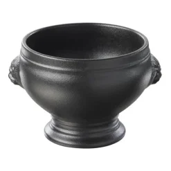 Servir, Présenter*REVOL Soupière Tête de Lion Noire 35 cl French Classique