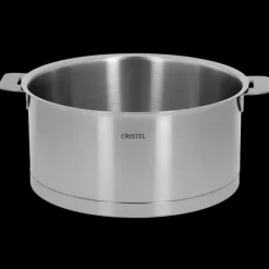 Casseroles*CRISTEL Série de 3 Casseroles Strate Amovible Inox