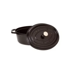 Cocotte En Fonte*STAUB Cocotte Fonte Ovale 37 cm Noir Mat 8 L