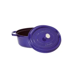 Cocotte En Fonte*STAUB Cocotte Fonte Ovale 31 cm Bleu Intense Majolique 5,5 L