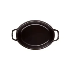 Cocotte En Fonte*STAUB Cocotte Fonte Ovale 41 cm Noir Mat 12 L