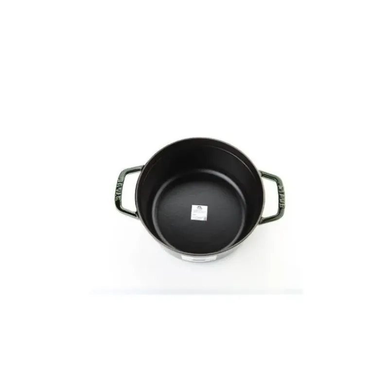 Cocotte En Fonte*STAUB Cocotte Fonte Ronde 26 cm Vert Basilic Majolique 5,2 L