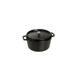 Cocotte En Fonte*STAUB Cocotte Fonte Ronde 20 cm Noir Mat 2,2 L