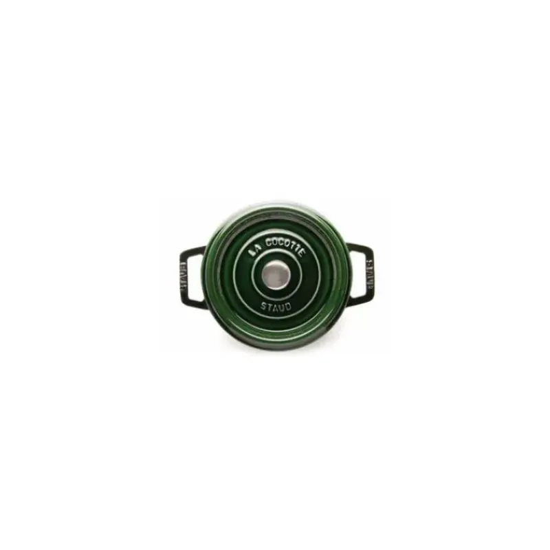 Cocotte En Fonte*STAUB Cocotte Fonte Ronde 28 cm Vert Basilic Majolique 6,7 L