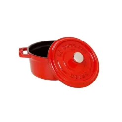 Cocotte En Fonte*STAUB Cocotte Fonte Ronde 18 cm Rouge Cerise 1,7 L