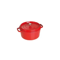 Cocotte En Fonte*STAUB Cocotte Fonte Ronde 26 cm Rouge Cerise 5,2 L