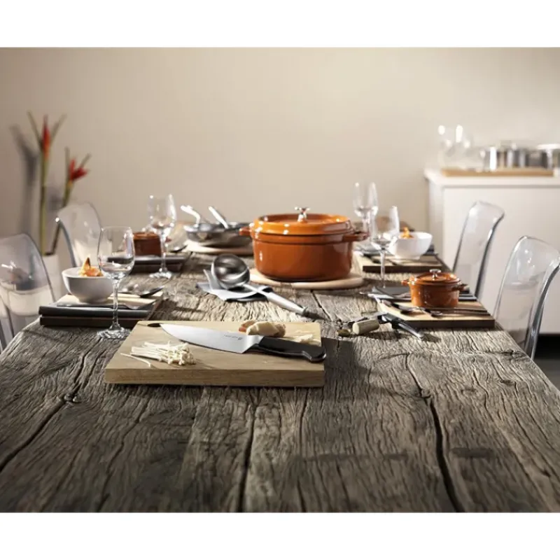 Cocotte En Fonte*STAUB Cocotte Fonte Ronde 24 cm Cannelle Majolique 3,8 L