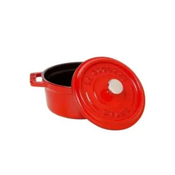 Cocotte En Fonte*STAUB Cocotte Fonte Ronde 20 cm Rouge Cerise 2,2 L