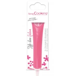 Nappages Et Glaçages|Décoration Comestible*SCRAPCOOKING Stylo Chocolat Fuchsia 25 g