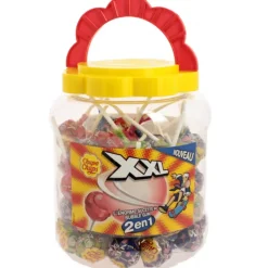 Confiserie*CHUPA CHUPS Sucettes XXL 2en1 x 60