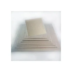 Présentoirs Pour Gâteaux*FUNCAKES Support Gâteau Carré 20 x 0,4 cm Argenté