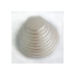 Présentoirs Pour Gâteaux*FUNCAKES Support Gâteau Rond Ø 15 x 1 cm Argenté