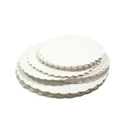 Présentoirs Pour Gâteaux*CROKUS Support Gâteau Ronds Festonnés 23 cm (x250)