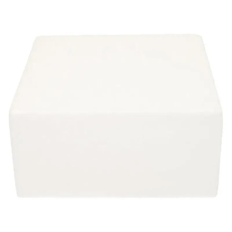 Présentoirs Pour Gâteaux*FUNCAKES Support polystyrène carré H 10 cm - 20 x 20 cm