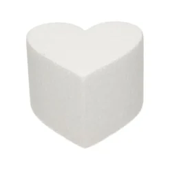 Présentoirs Pour Gâteaux*FUNCAKES Support Polystyrène Cœur Ø 10 cm H 7 cm
