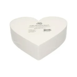 Présentoirs Pour Gâteaux*FUNCAKES Support Polystyrène Cœur Ø 25 cm H 7 cm