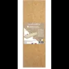 Présentoirs Pour Gâteaux*SCRAPCOOKING Supports à Gâteaux Kraft et Blanc Rectangle 10 x 30 cm (x5)