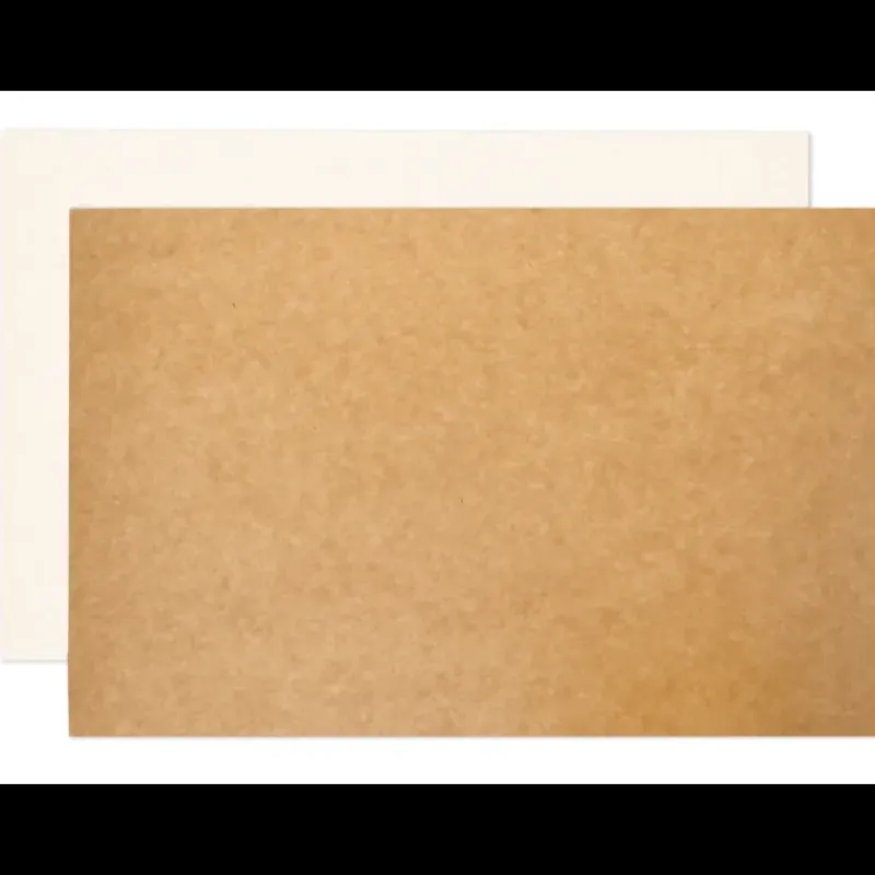 Présentoirs Pour Gâteaux*SCRAPCOOKING Supports à Gâteaux Kraft et Blanc 20 x 30 cm (x5)