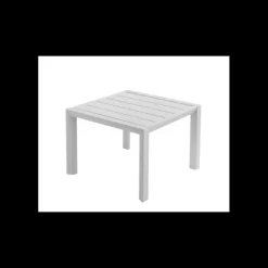 Mobilier Lounge|Salon De Jardin Professionnel*GROSFILLEX Table Basse Carrée 50 x 50 cm Blanc Glacier Sunset