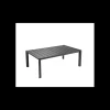 Mobilier Lounge|Salon De Jardin Professionnel*GROSFILLEX Table Basse Rectangulaire 100 x 60 cm Noir Volcanique Sunset