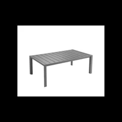 Mobilier Lounge|Salon De Jardin Professionnel*GROSFILLEX Table Basse Rectangulaire 100 x 60 cm Gris Platinium Sunset
