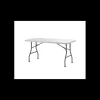 Mobilier Évènementiel*LYROSE Table Rectangulaire Blanche 8 Personnes Congrès