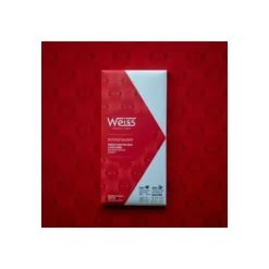 Chocolats À Offrir|Confiserie*WEISS Tablette de Chocolat Blanc Rouge Baiser 29% 90 g