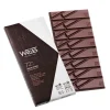 Chocolats À Offrir|Confiserie*WEISS Tablette de Chocolat Noir Ebène 72% 90 g