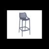 Mobilier Terrasse Restaurant*SIESTA Tabouret de Jardin Air Bar 75 Anthracite