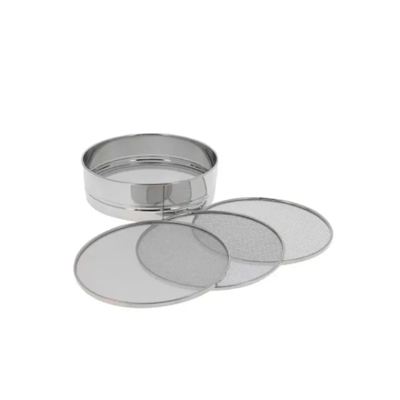 Ustensiles Pâtisserie*DE BUYER Tamis Ø 21cm Inox 4 mailles interchangeables 0,5-1-2-3 mm