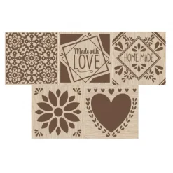 Emporte Pièce - Découpoir Pâtisserie*SCRAPCOOKING Tampon Biscuit Fait Maison et Emporte-Pièce