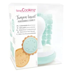 Emporte Pièce - Découpoir Pâtisserie*SCRAPCOOKING Tampon Biscuit Personnalisable