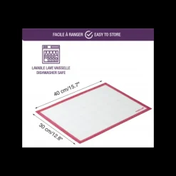 Tapis De Cuisson|Tapis Silicone Pâtisserie*MASTRAD Tapis de Cuisson Silicone Gradué 30x40cm
