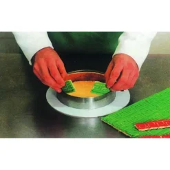 Moule Silicone*MALLARD FERRIERE Tapis Relief silicone Triangles 30 mm