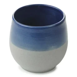 Vaisselle*REVOL Tasse en Céramique Bleu Indigo 20 cl No.W